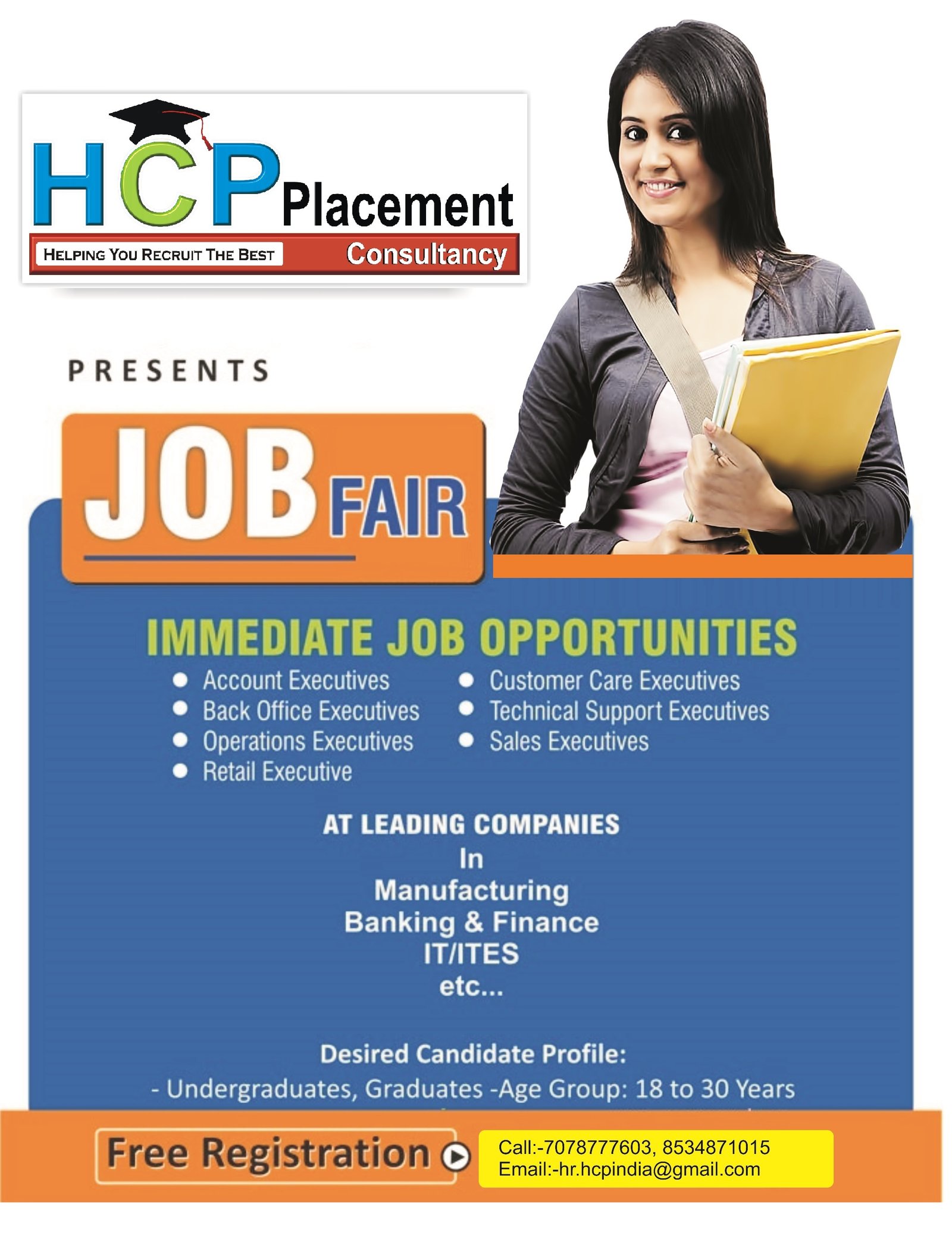 HCP Placement — Job Fair / Immediate Job Opportunities