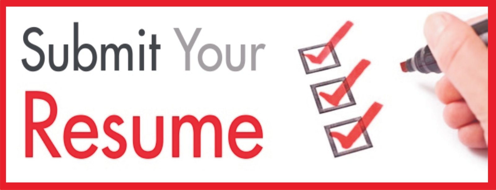 Submit Your Resume Banner